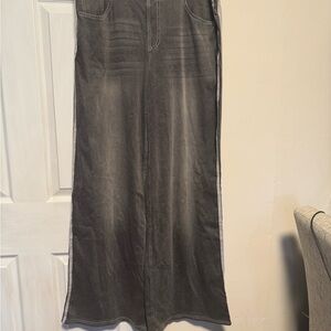Halara Flex Denim Gray wide leg